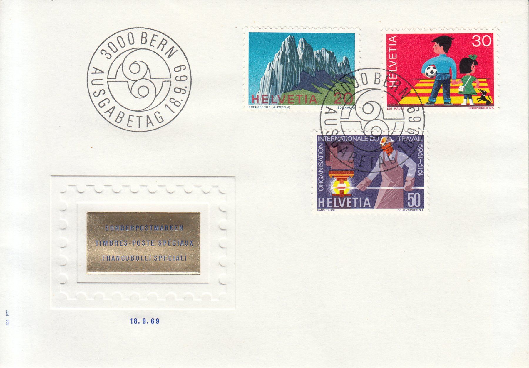 Tutti i francobolli: SBK 468 - 470 FDC – Usato da Bürglen TG venduto da StampGraf