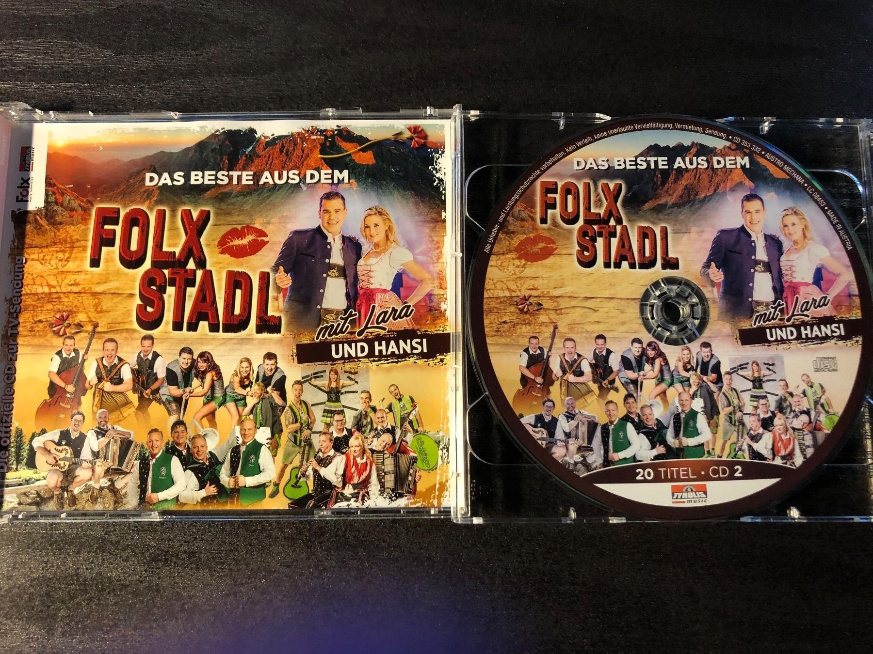 CD: Das Beste aus dem Folx Stadl - 2CD – Usato da Schübelbach venduto da Dolly990_2 2