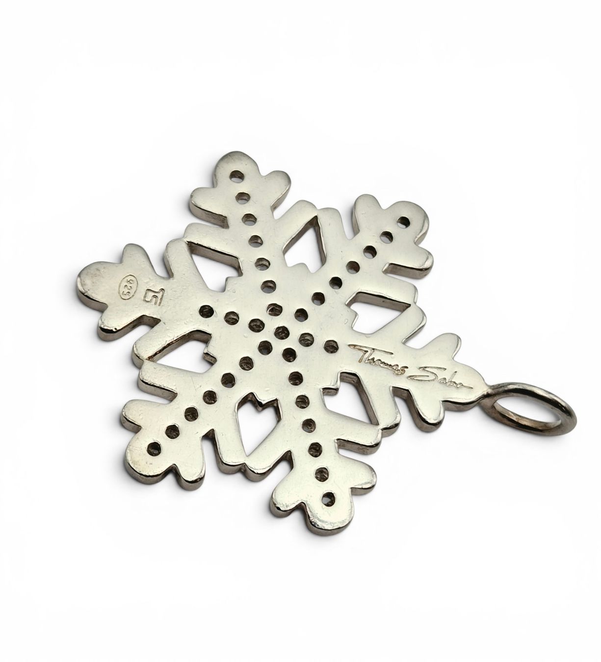 Thomas Sabo Pendentifs: Pendentif Flocon de Neige THOMAS SABO Strass – D'occasion à Clarens par Rimany 2