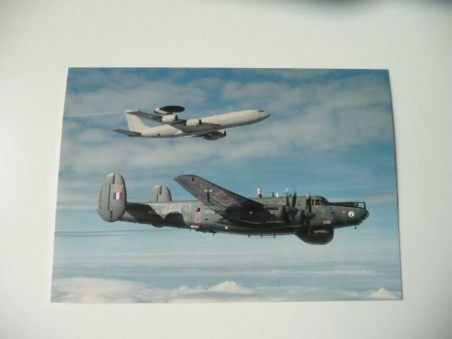 Cartoline postali: Shackleton + Sentry E-3D 8 Sqn Postkarte ungelaufen – Nuovo (secondo la descrizione) da Winterthur venduto da ricofly