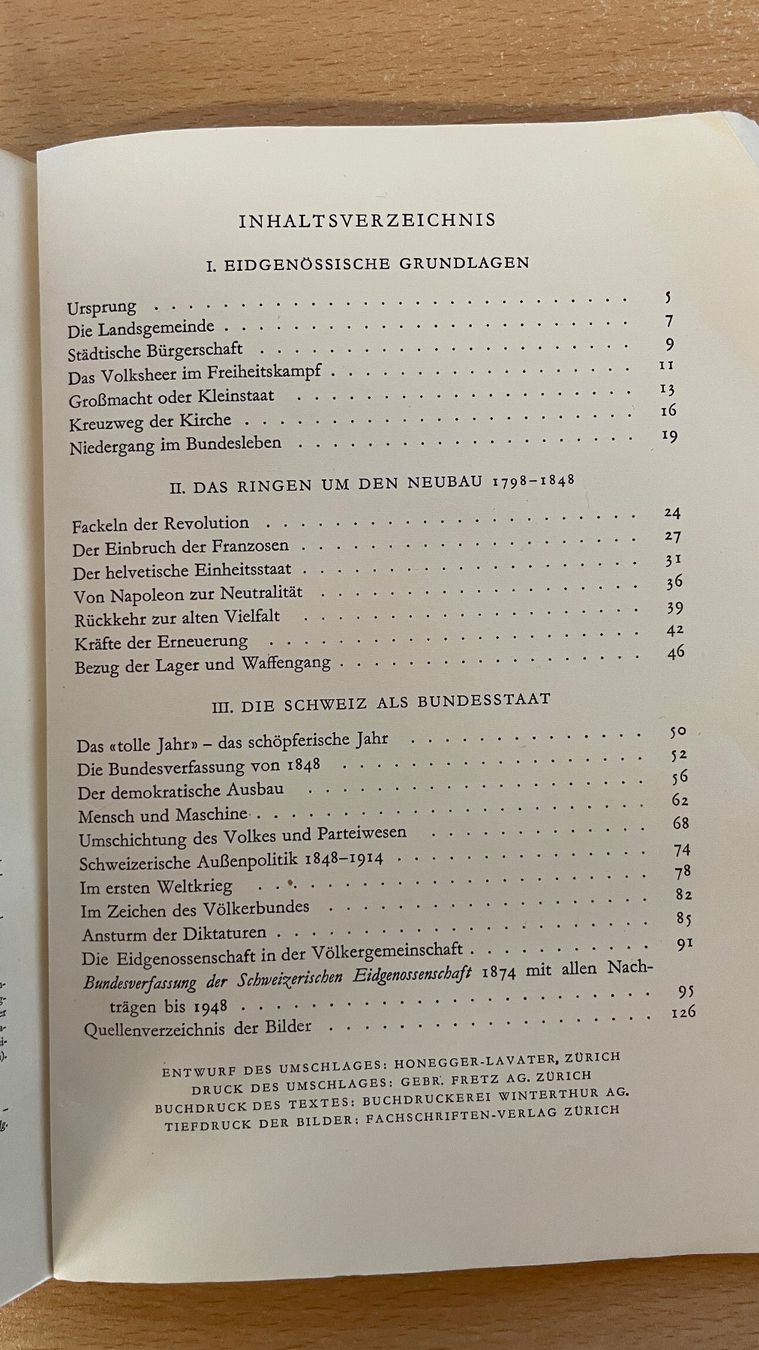 Bücher: Bundessspiegel Schweizer Geschichte 125 Bilder 1948 – Gebraucht aus Glattfelden von cybermaxx 1