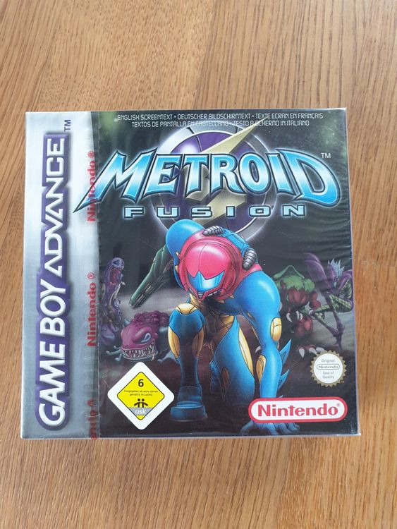 Game Boy Advance - Metroid Fusion 