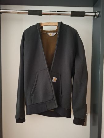 Carhartt Kapuzenjacke dunkelgrau Grösse L guter Zustand