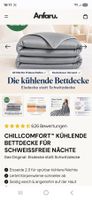 Sommerdecke kühlend, grau