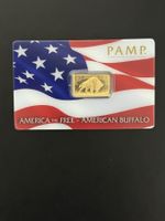 Goldbarren 5 g Pamp Swiss Made