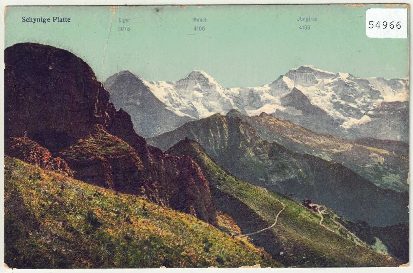 Ansichtskarten: Schynige Platte – Defekt aus Ettingen von Kartenplanet