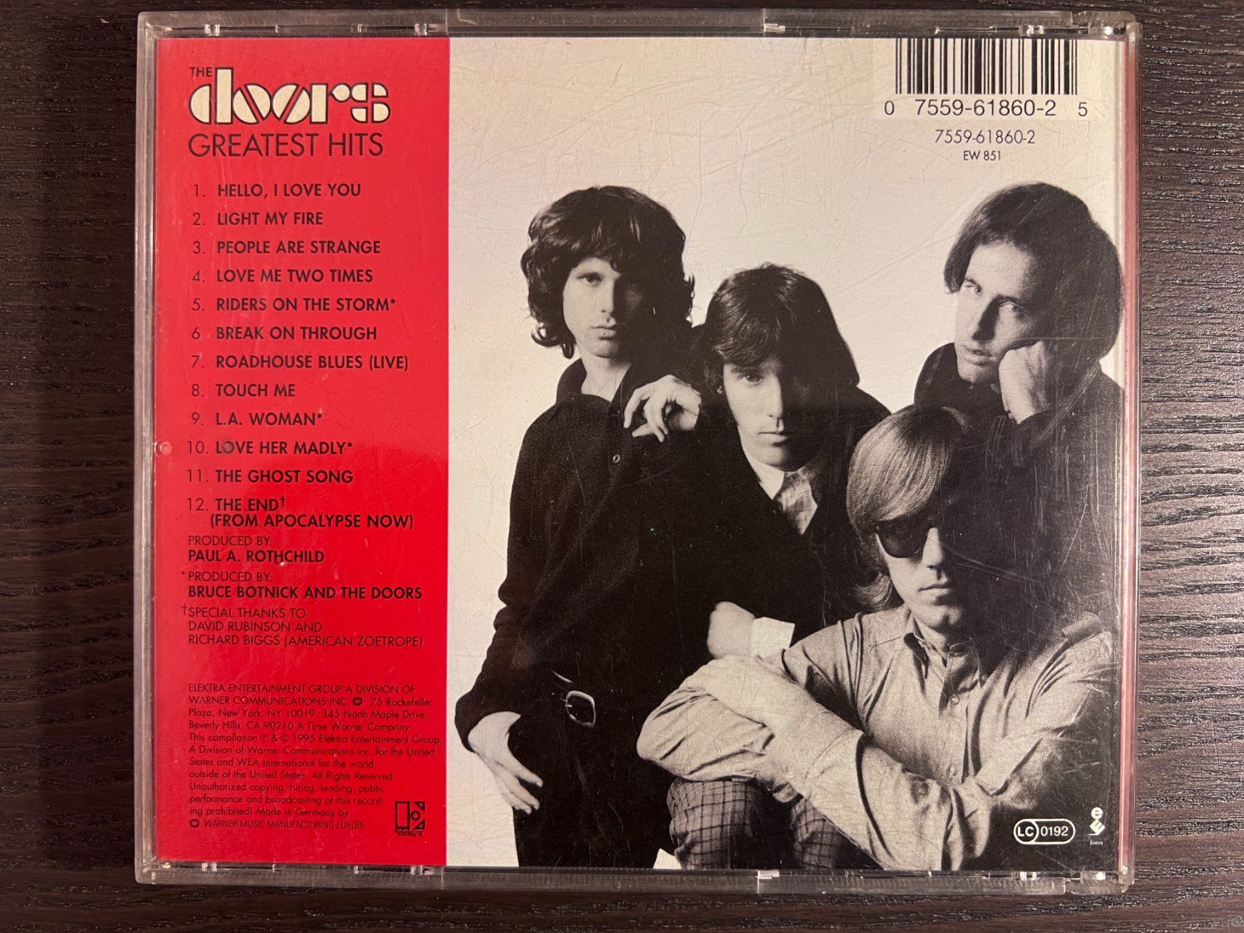 CD: The Doors - Greatest Hits – Usato da Zürich venduto da MusikFreunde 1
