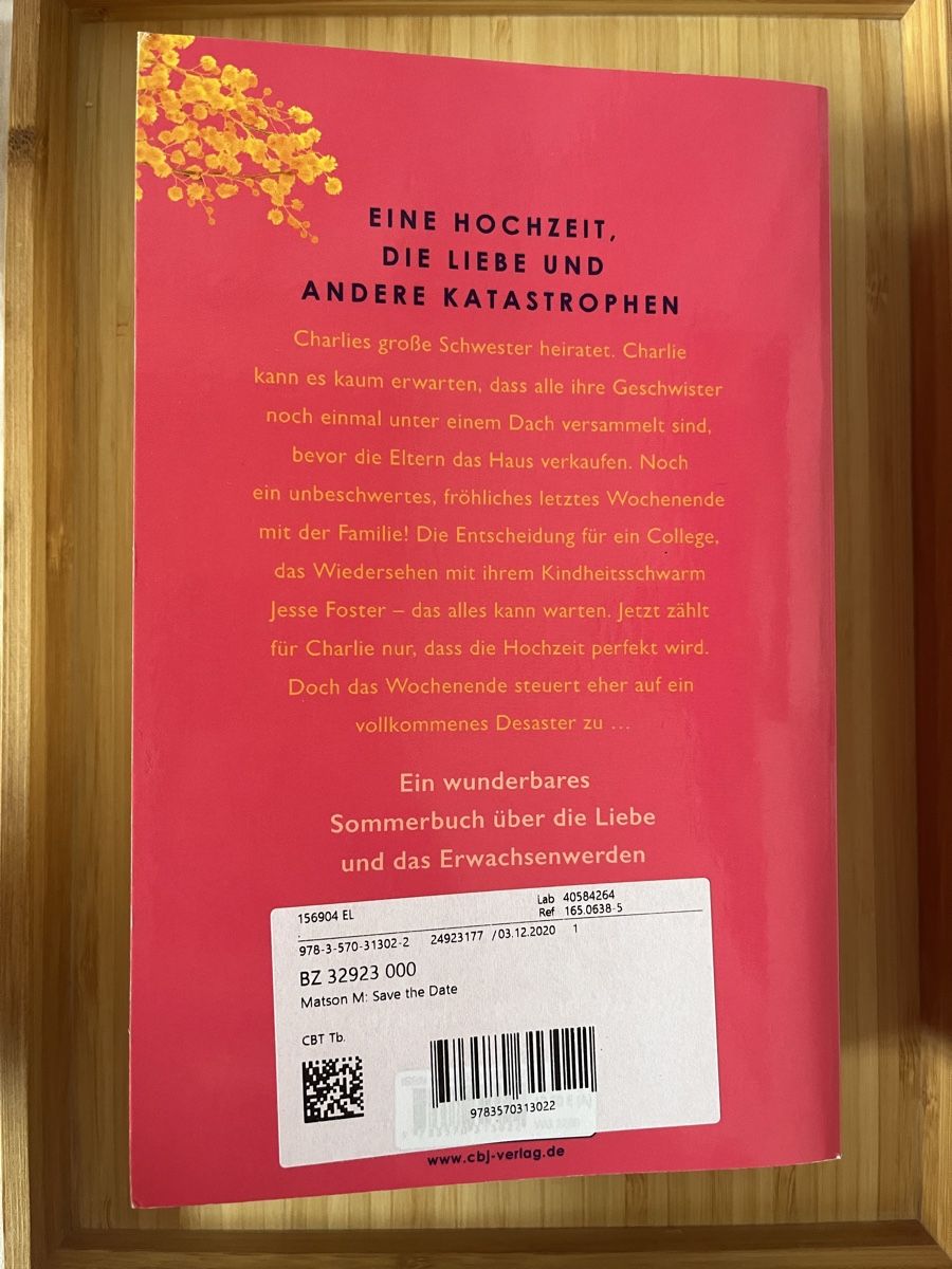 Bücher: 'Save the Date' ~ Roman – Neu (gemäss Beschreibung) aus Volketswil von Jojoooooo 1