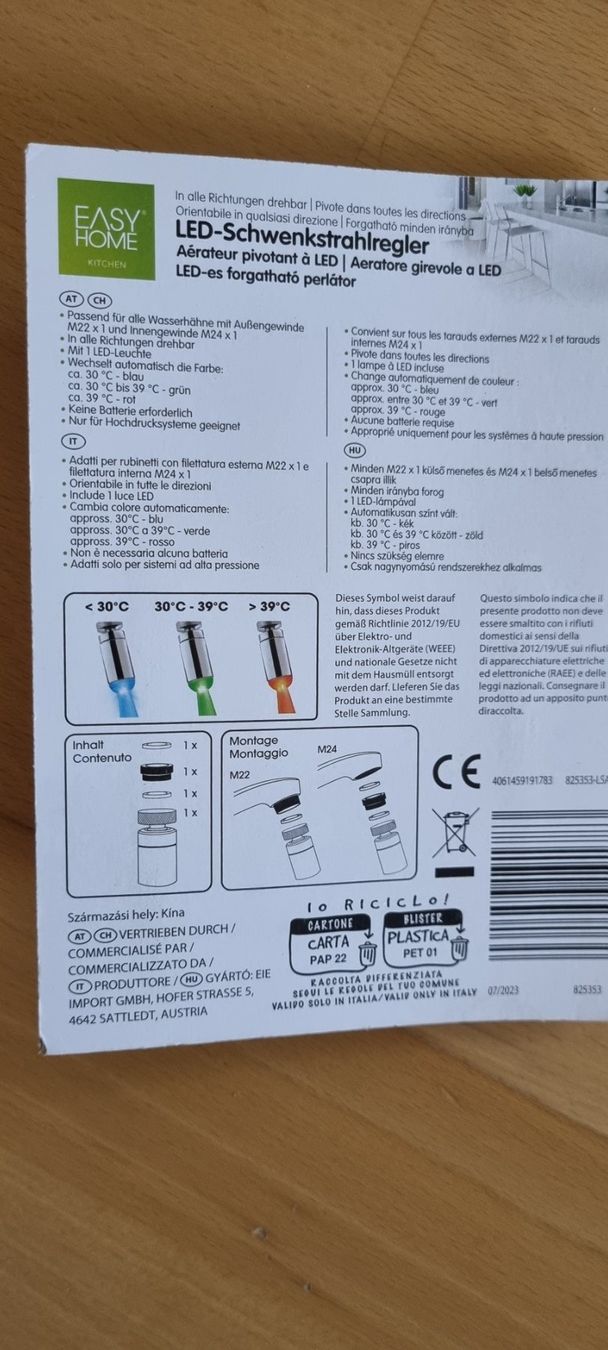 Armaturen: LED-Schwenkstrahlregler – Neu (gemäss Beschreibung) aus egliswil von Maggy6 1