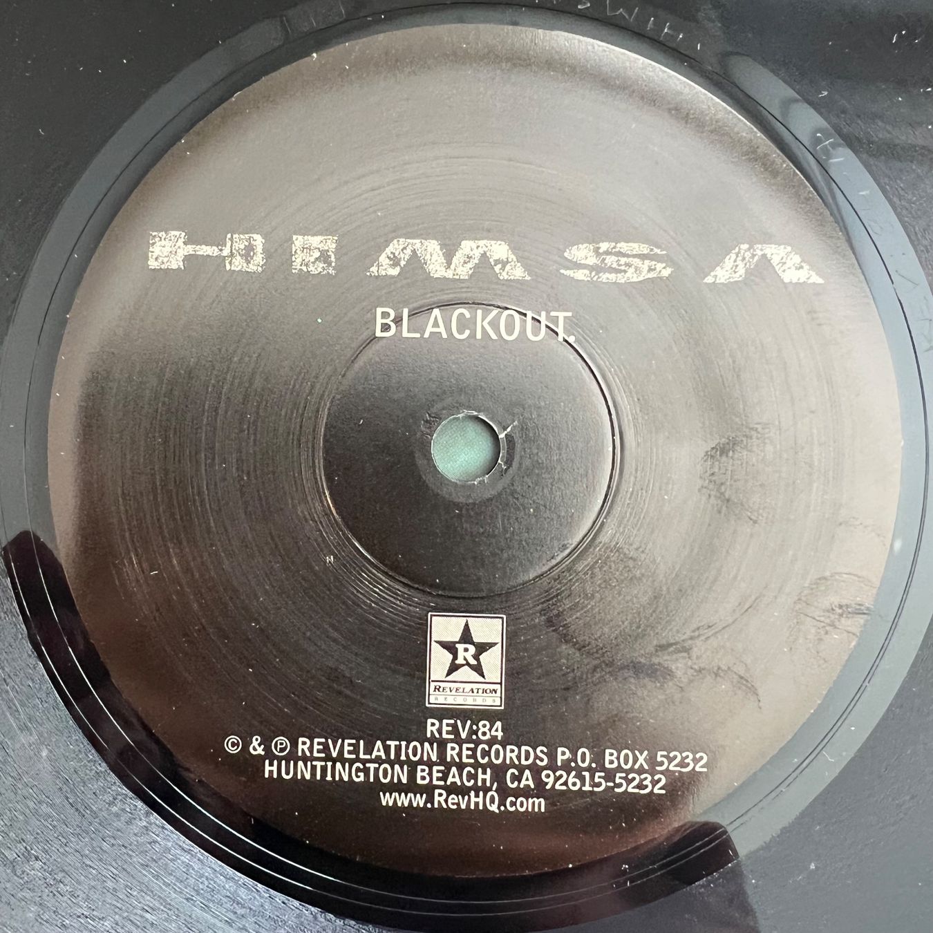 Dischi in vinile: Himsa - Blackout / 1. US-Press. 1999 - Hardcore - TOP – Usato da Gais venduto da soundcave57 3