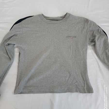 DKNY Longsleeve Shirt Gr. M Baumwolle Top Zustand wie neu!