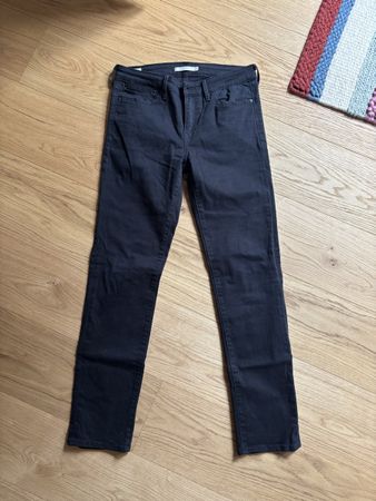 Schwarze Levi's Jeans