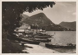 AK Lugano gel. 4.8.1945