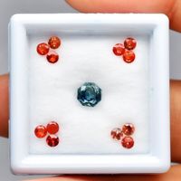 1,40 ct Saphirs naturels Lot de 13