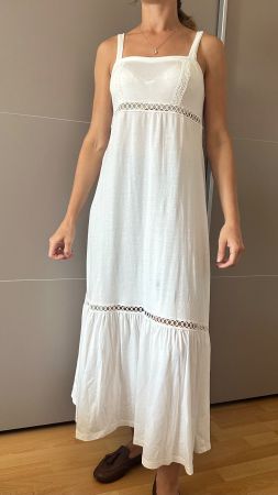 Robe longue Intimissimi blanche taille S dentelle