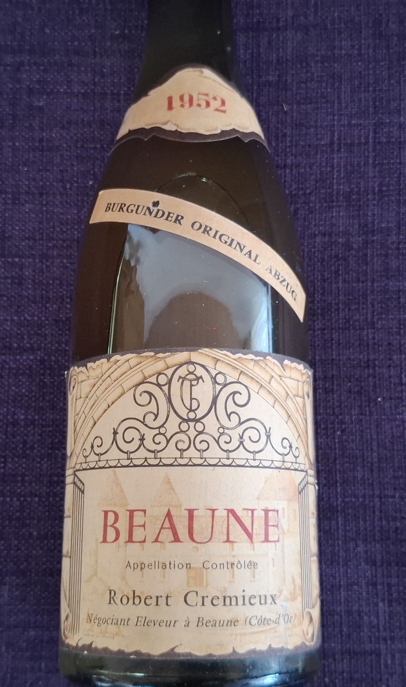 Vino: Seltene Burgunder Original Abzug Beaune 1952 – Usato da Winterthur venduto da DanielaB07 1