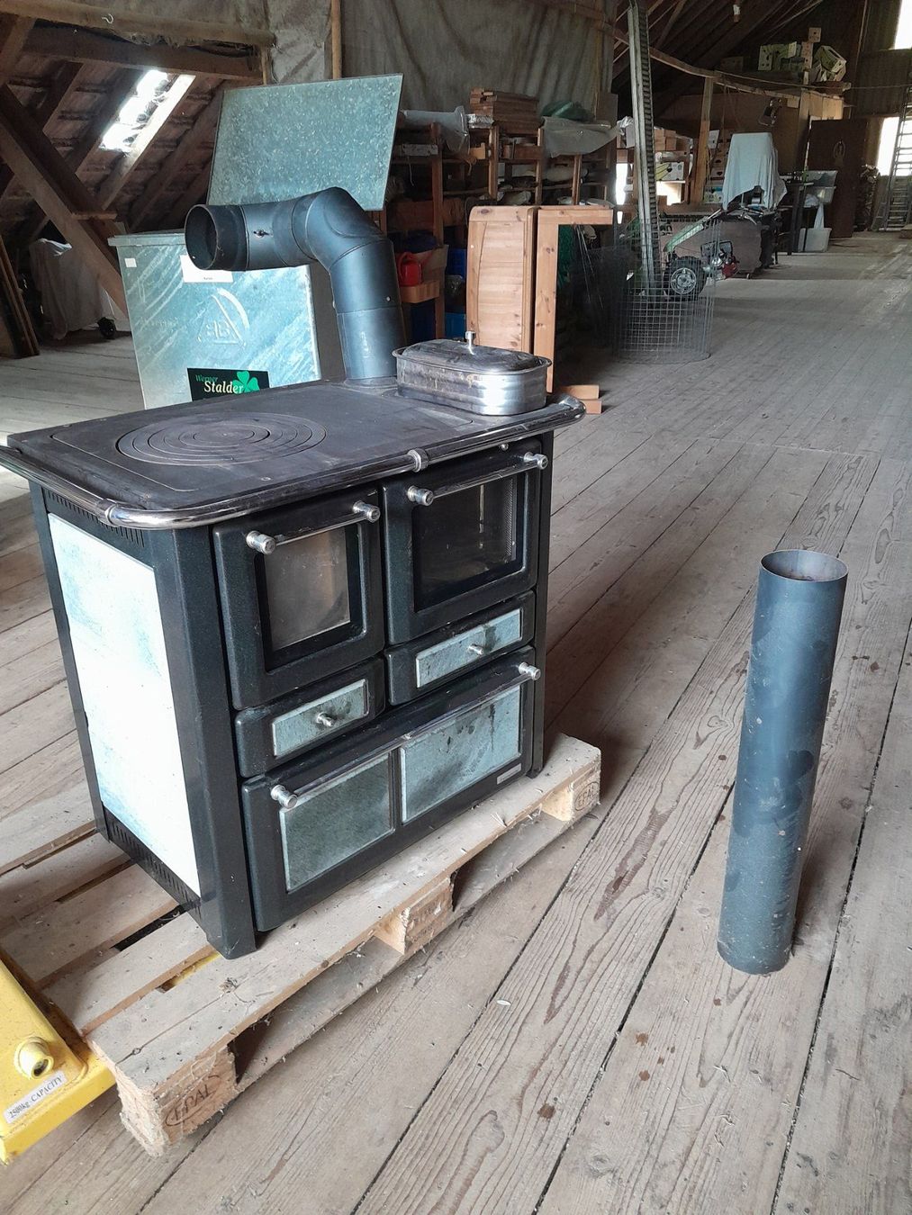 Cucine: Kochherd/Backofen mit Holzfeuerung Westminster – Usato da Meggen venduto da casa_del_lupo