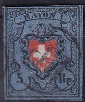Rayon 15II, marmoriert, T38, schwarzes P.P. im Kreis++++