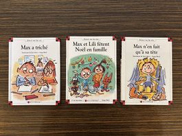 Lot de 3 livres Max