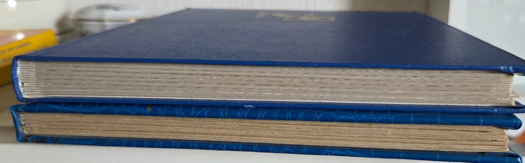 Alle Briefmarken: 2 Briefmarkenalben mit hunderten von Marken – Gebraucht aus Gossau SG von oreliefredy 1