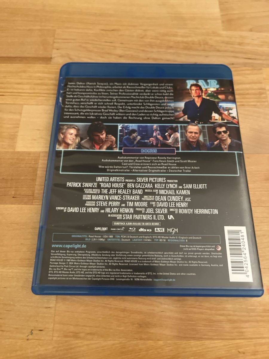 Tutti i DVDs: Road House Blu Ray – Nuovo (secondo la descrizione) da Sargans venduto da pat_lqj7 1