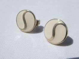 Ohrstecker emailliert, Modeschmuck