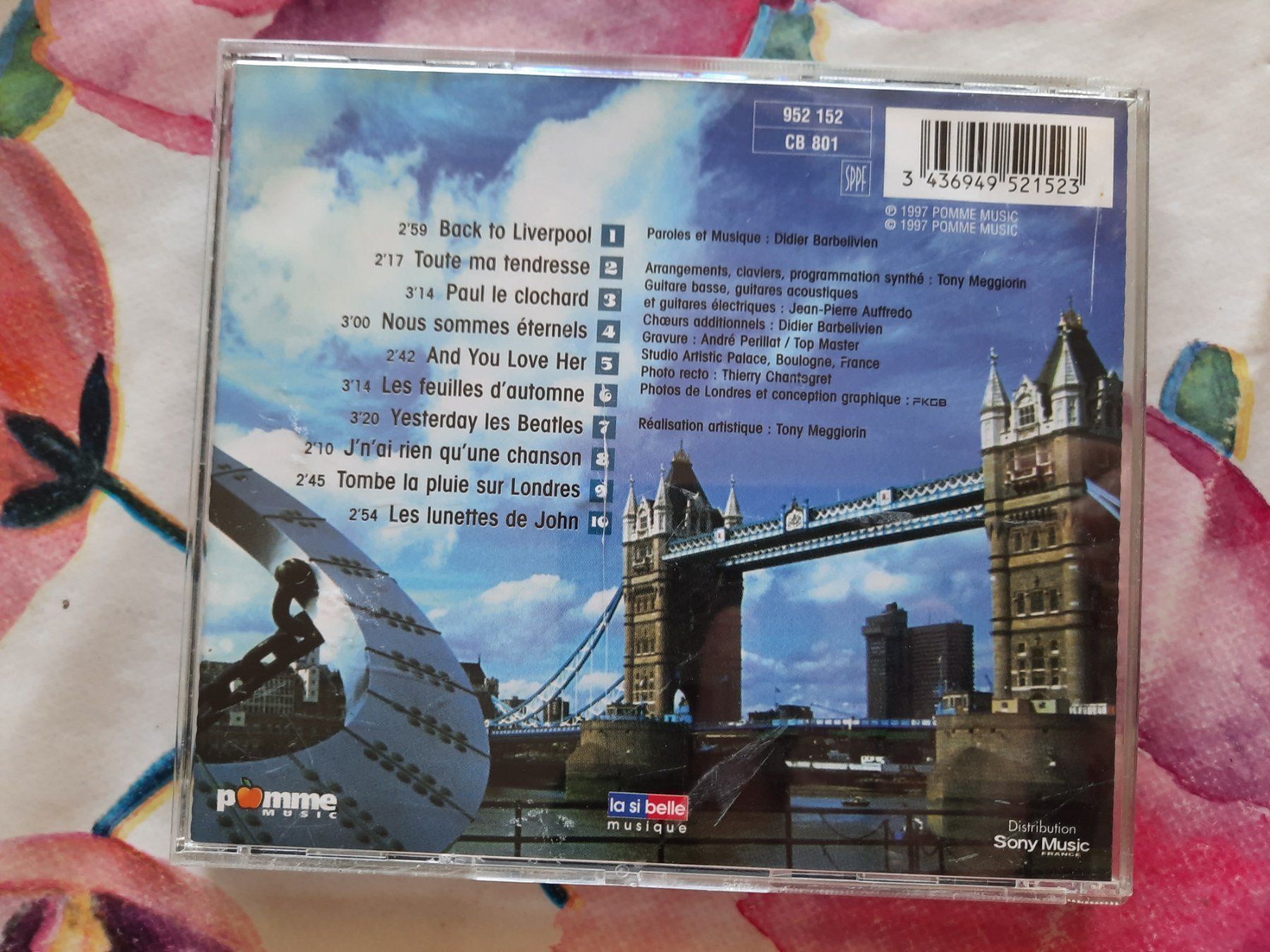 CD: CD Didier Barbelivien - Yesterday les beatles – Usato da Pully venduto da bro_n52j 1