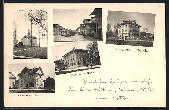 Cartes postales: Buttisholz, Wallfahrtskapelle St. Ottilo – D'occasion à Berlin par bartko-reher