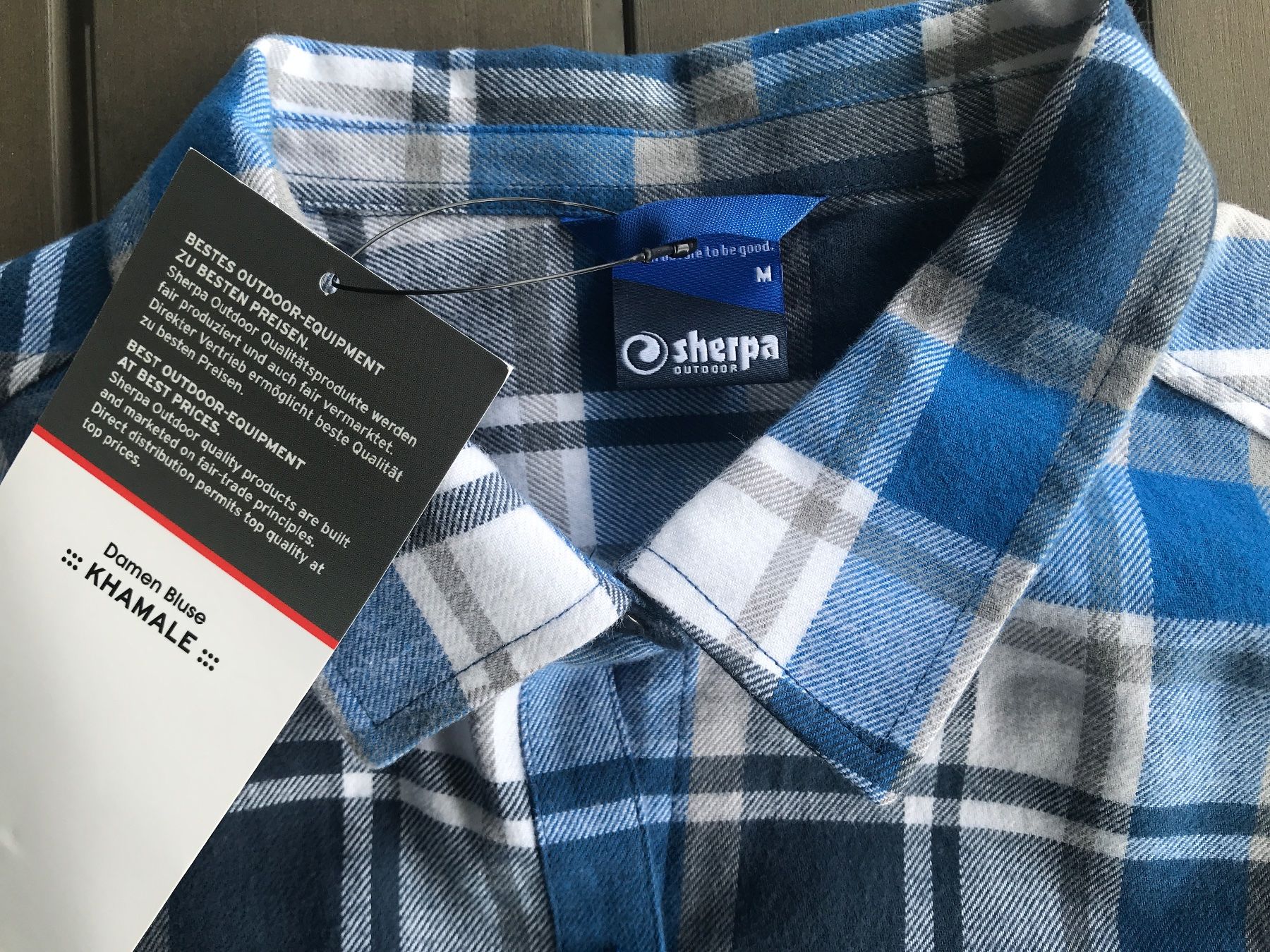 Sherpa Blusen: Sherpa Damenbluse Khamale, Gr. M, neu – Neu (gemäss Beschreibung) aus Ebnat-Kappel von Molton 5