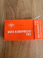 Agfa Klebepresse F8S Film Klebegerät mit Zubehör Vintage 59