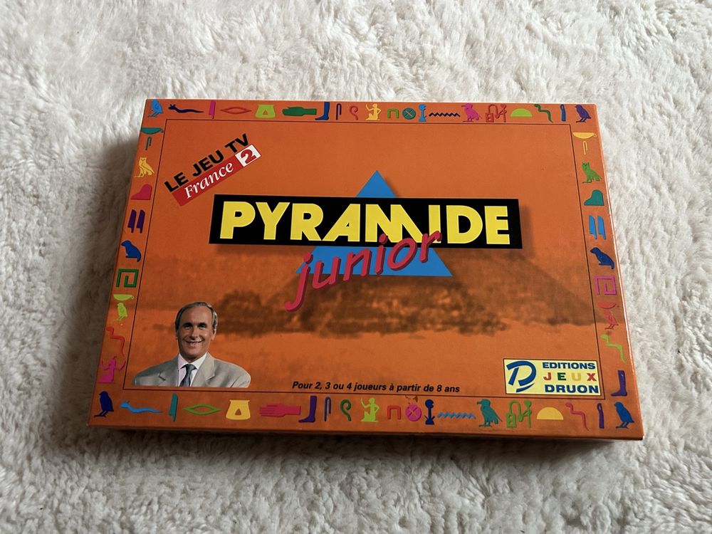 Jeu De Société Pyramide Junior Druon - Vintage 1992 - Neuf
