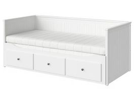 Ikea Hemmes Tagesbett/3 Schubladen/2 Matratze 