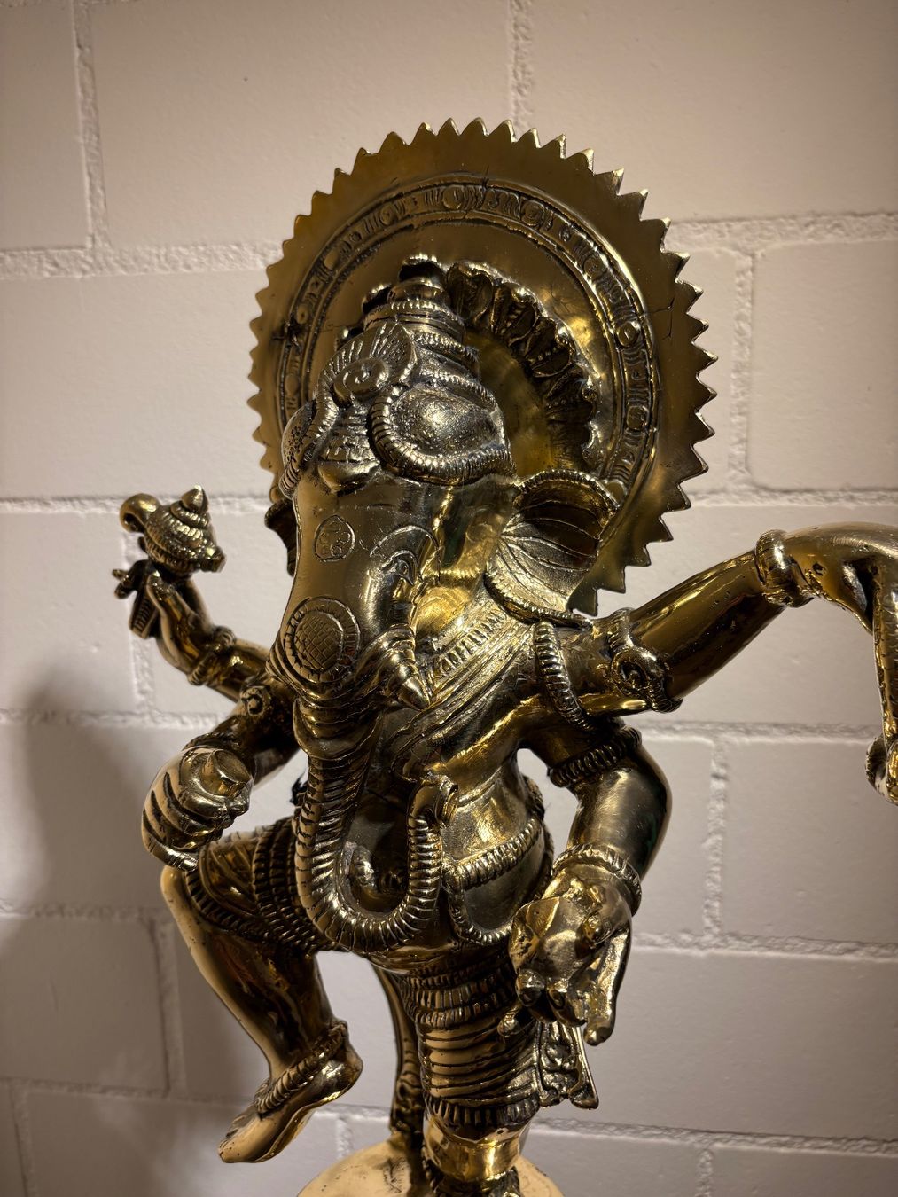 Sculture & Statue: Ganesha 52 cm Messing Skulptur – Usato da Lenggenwil venduto da Unique_ 7