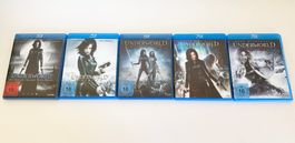 Underworld Filmreihe 5 Blu-rays gebraucht guter Zustand