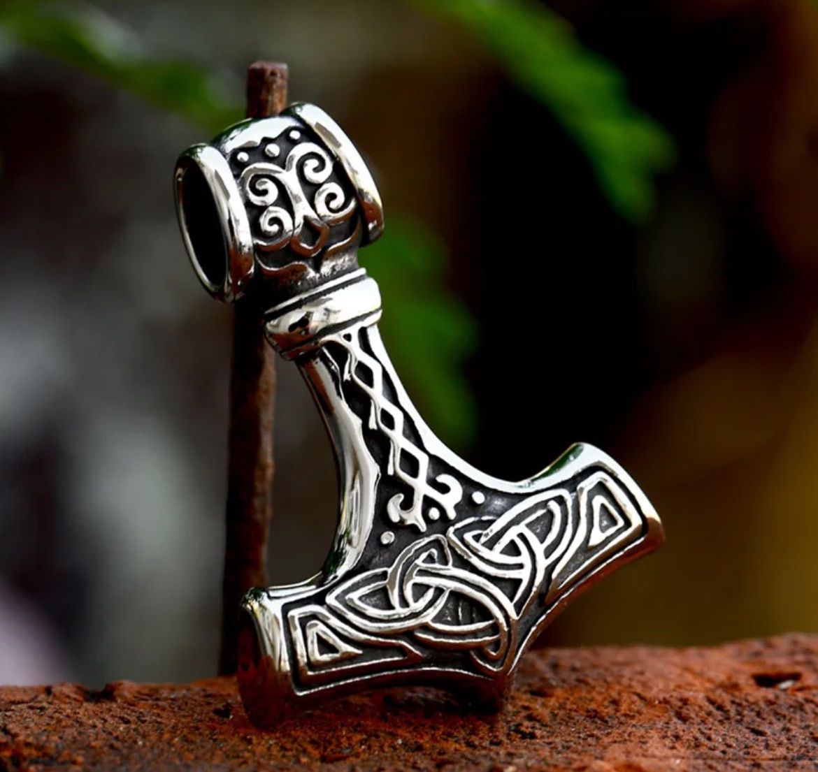 Ciondoli: Amulett/ Anhänger Thor‘s Hammer – Nuovo (secondo la descrizione) da Gams venduto da Mariawicca 1
