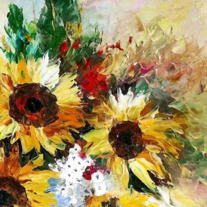 Riproduzioni & Creazioni: Abstract - The colorful flower vase – Nuovo (secondo la descrizione) da Larnaca venduto da KunstDepot24 3