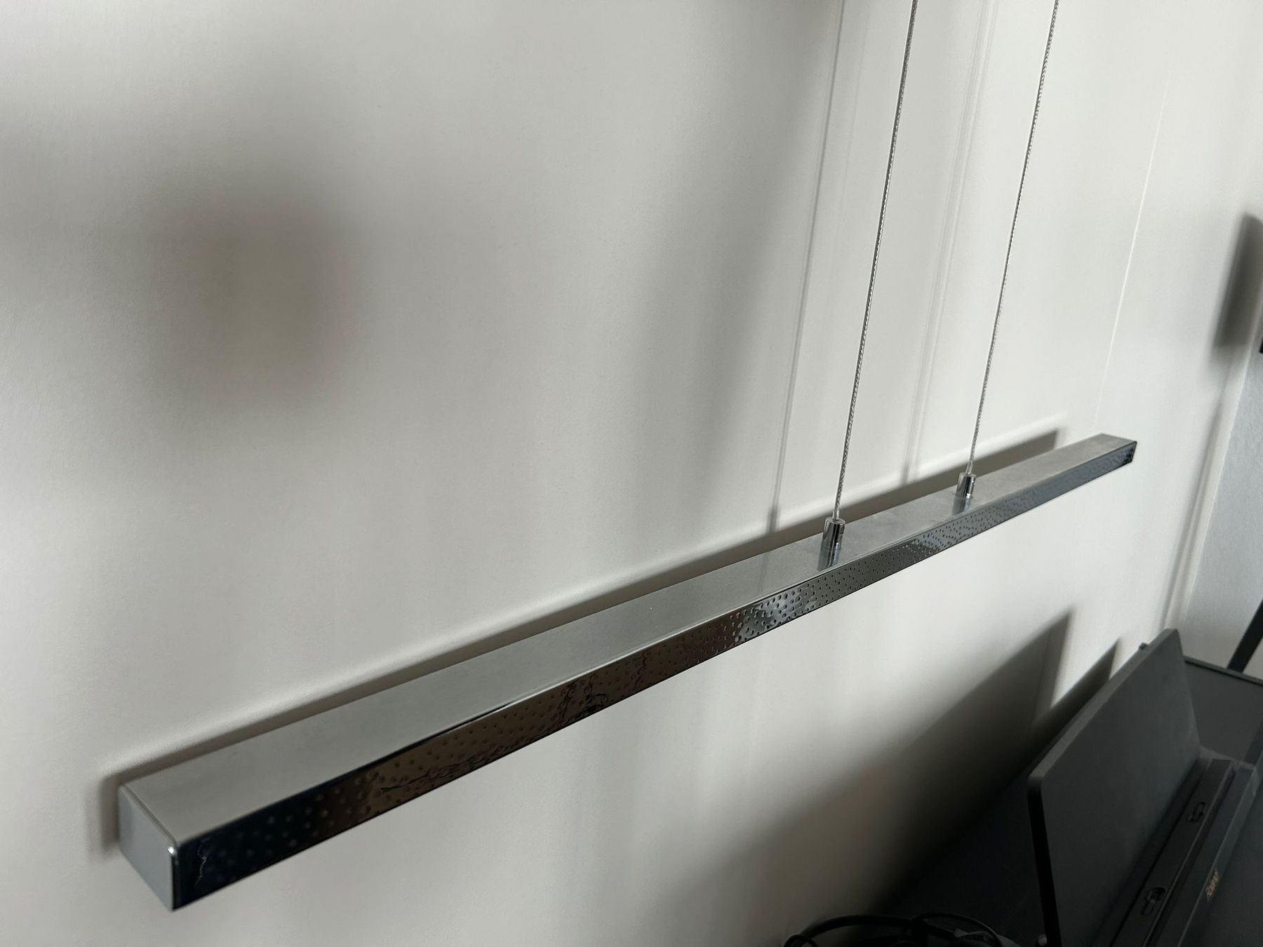 Lampadari & plafoniere: Pendelleuchte Chrom, Länge ca. 1.05 m – Usato da Heerbrugg venduto da JBt_br5g