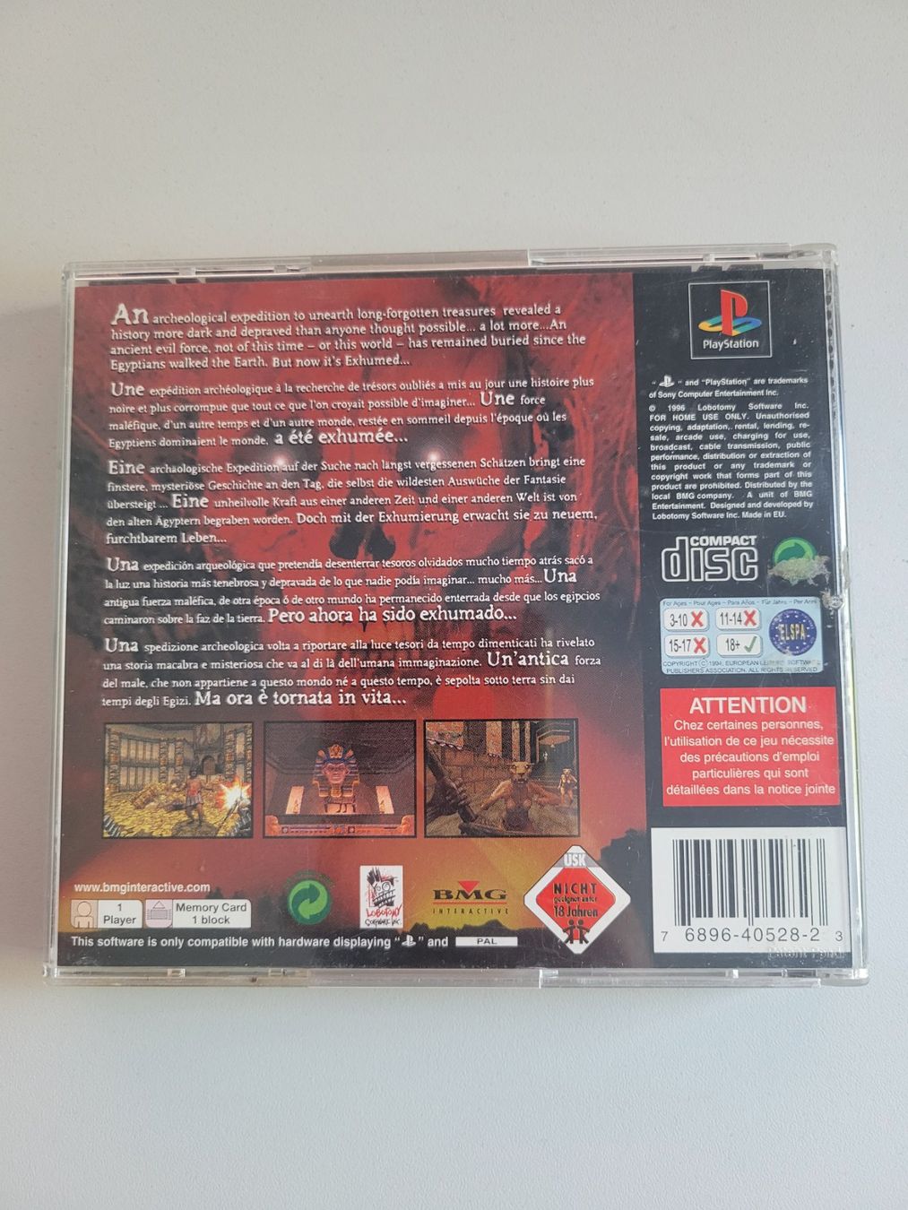Giochi: Exhumed (PAL), PS 1 / PSX – Usato da Uezwil venduto da -Retrogames- 2