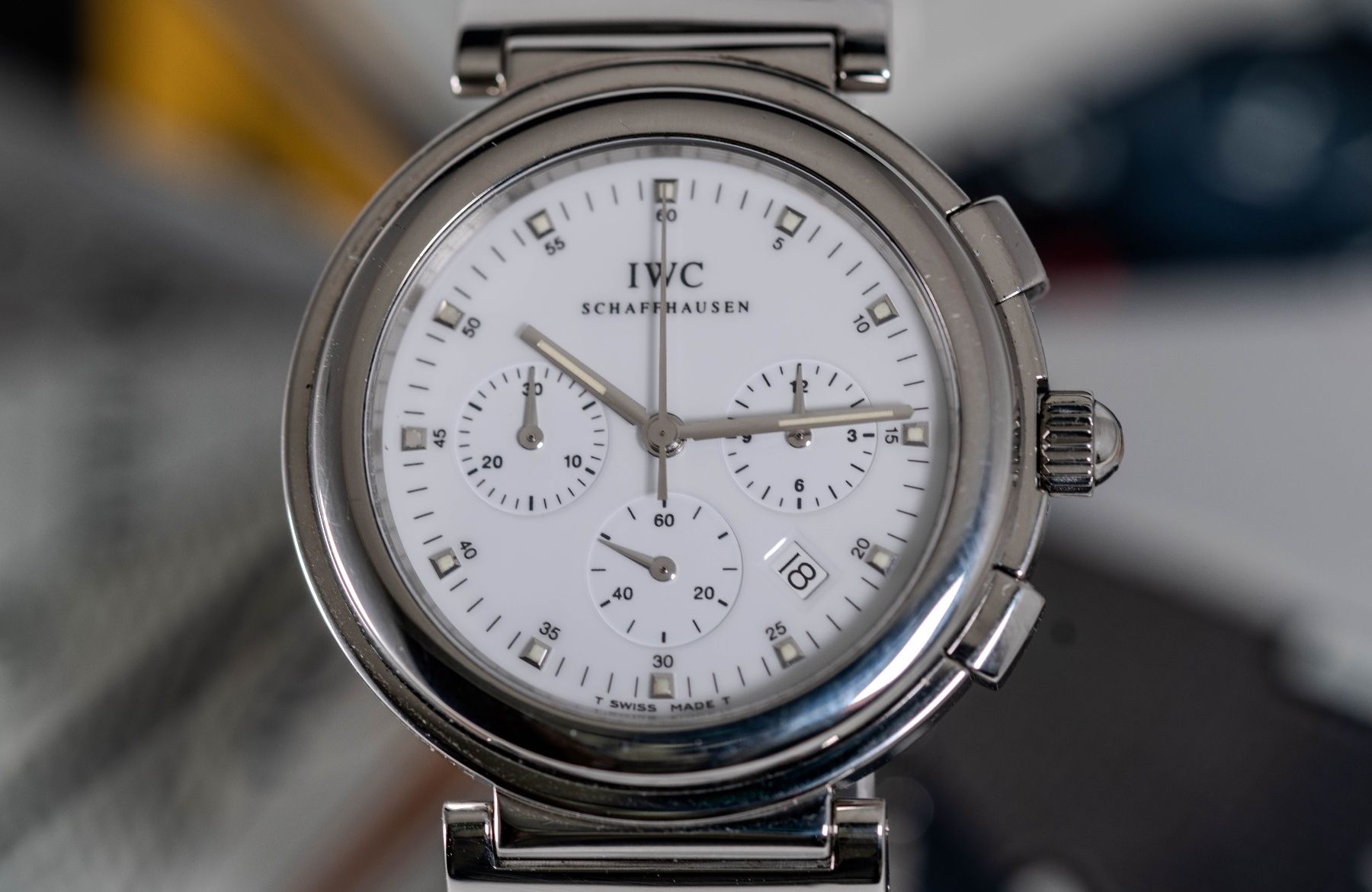 Universal Genève Orologi: IWC Schaffhausen da vinci Chronograph – Usato da Genève venduto da Hiakoo 5