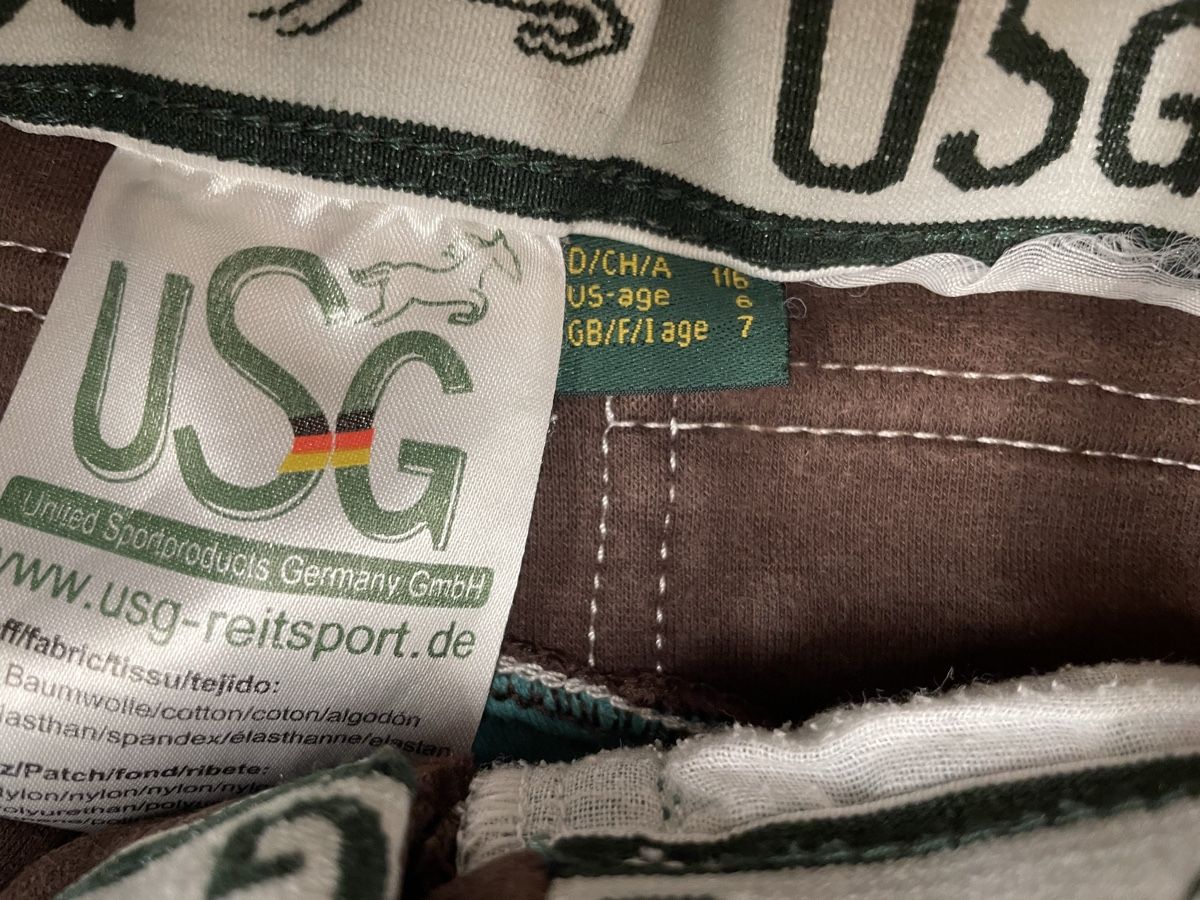 Pantaloni: USG Reithose Gr. 116 – Usato da Zürich venduto da Zsc7 2