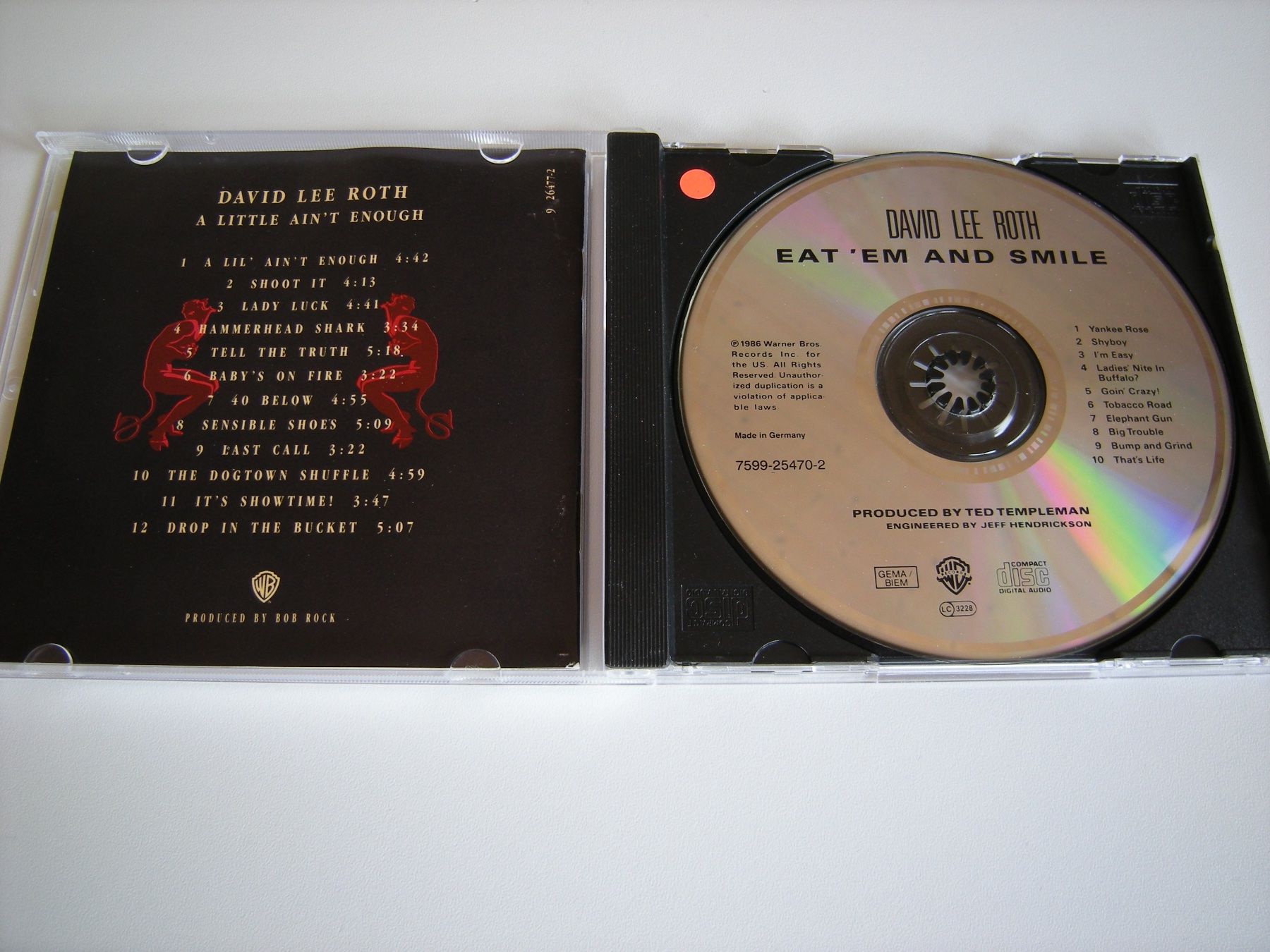 CDs: DAVID LEE ROTH - A little ain't enough – Gebraucht aus Basel von Ceebee62 2