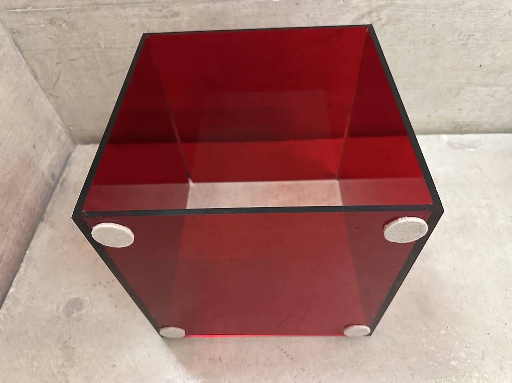 Tavoli: Cube side table plexiglass ❤ Beistelltisch Würfel Plexiglas – Usato da Zuerich venduto da mas925 7