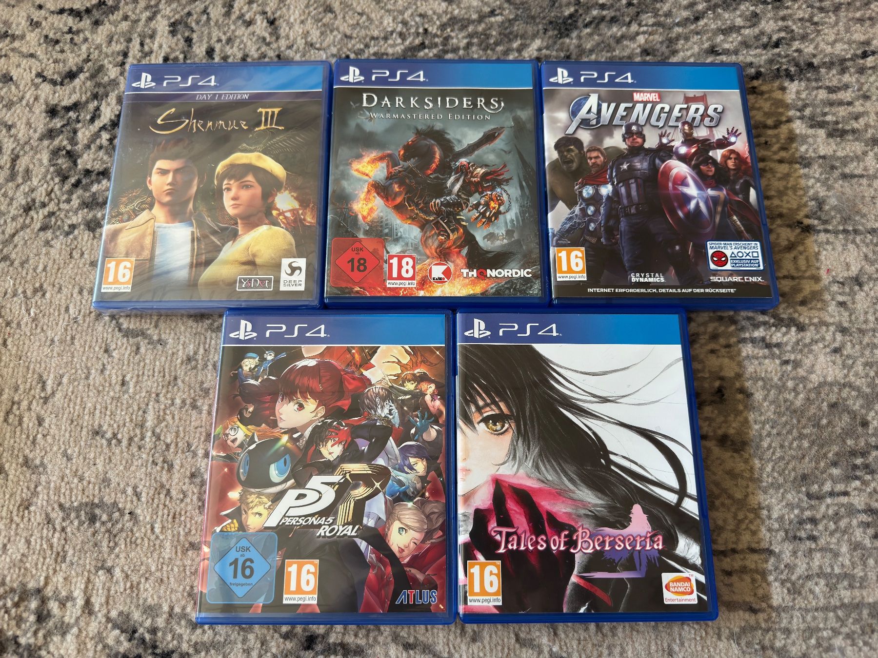 Sony Spiele: PS4 Spiele Set – Gebraucht aus Aadorf von putzfeeconylinde888