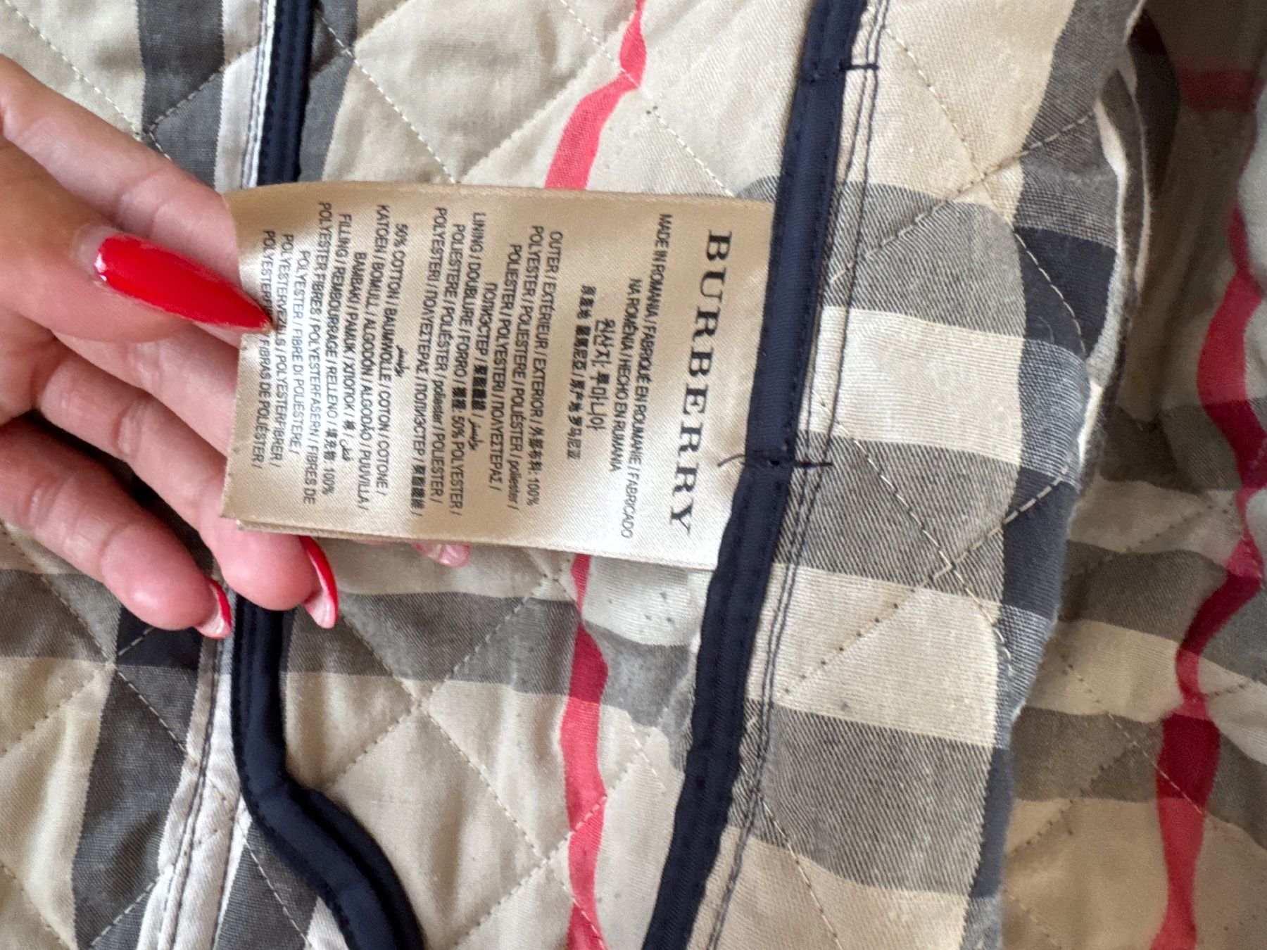 Burberry Vestes: Burrberry übergangsjacke – Neuf (Voir description) à Rämismühle par b01l_ 2