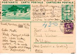 Bildpostkarte nach Italien