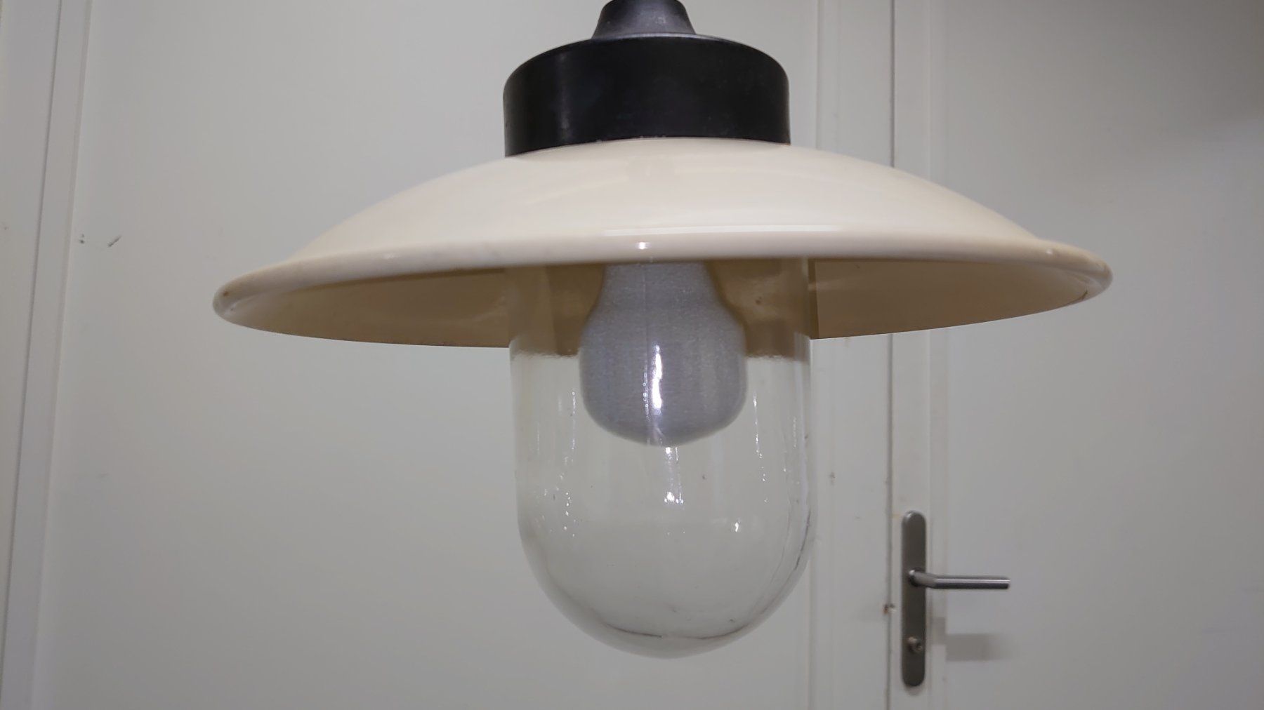 Lampadari & plafoniere: Deckenlampe aus altem Holz-Joch – Usato da Zürich venduto da blaumeisli62 1