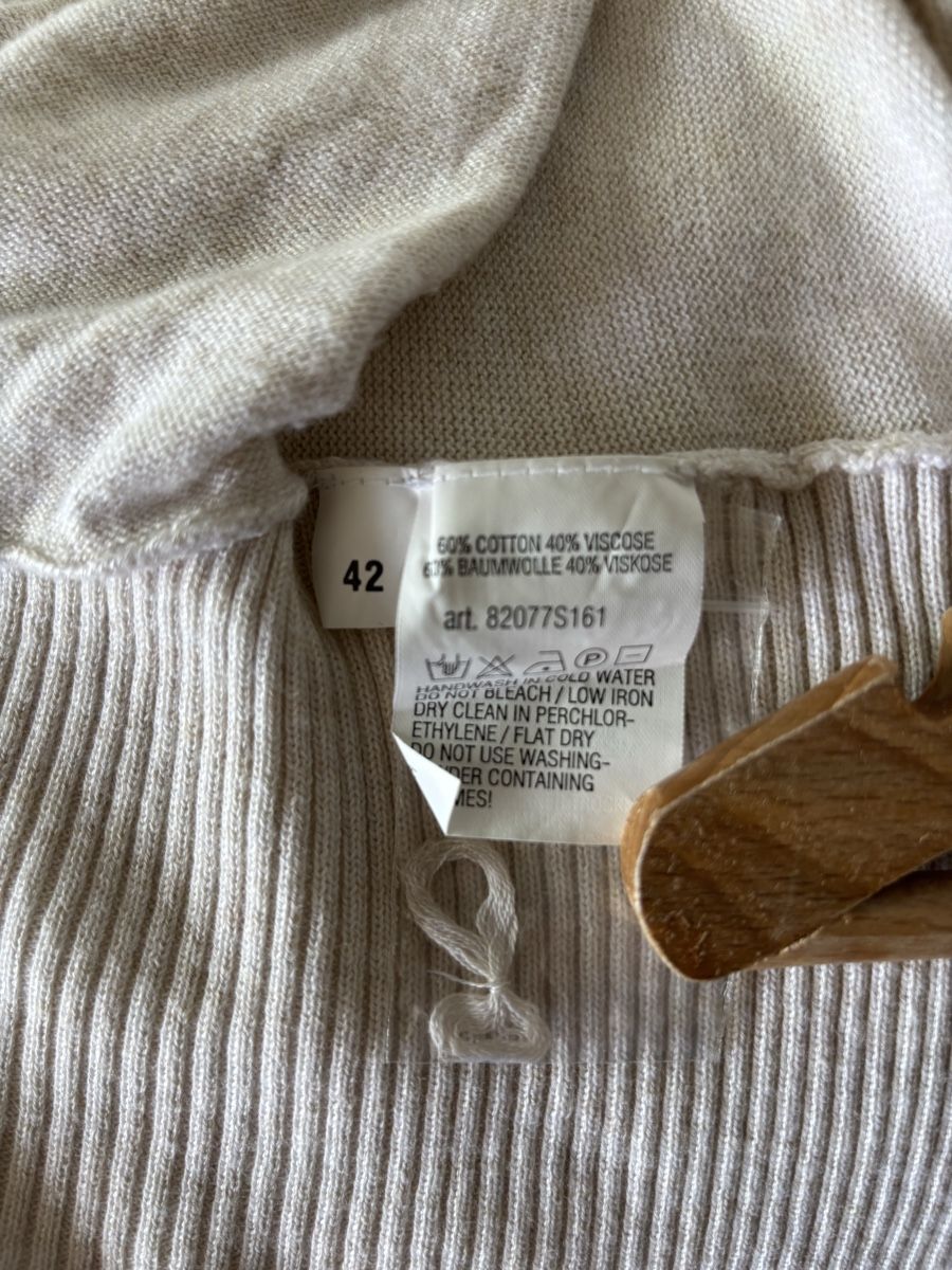 Repeat Vestes: REPEAT - Long Cardigan Beige - 42 – D'occasion à Chardonne par teenyweeny 5