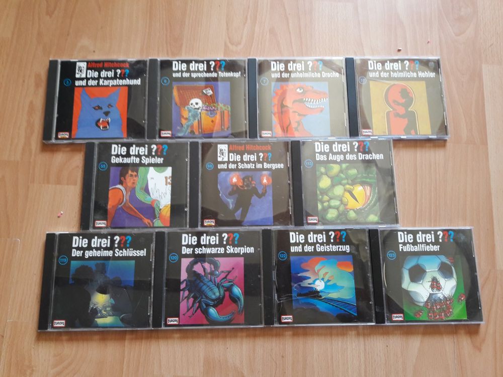 Die drei ??? Fragezeichen 11 x Cds (Gebraucht) in Arni AG für CHF 43 ...