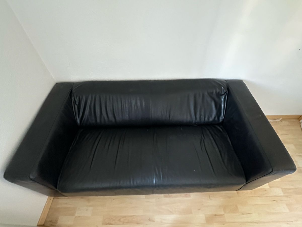 Sofas: Echtleder Sofa – D'occasion à Gutenswil par 333_ssx8 1