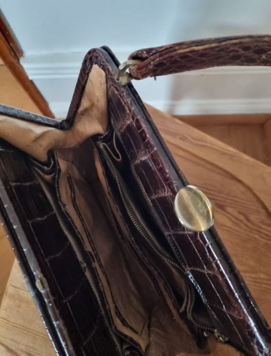 Borse da donna: Handtasche - Krokotasche – Usato da Herrliberg venduto da Julianopie 1